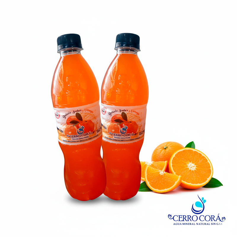 Agua Saborizada Naranja